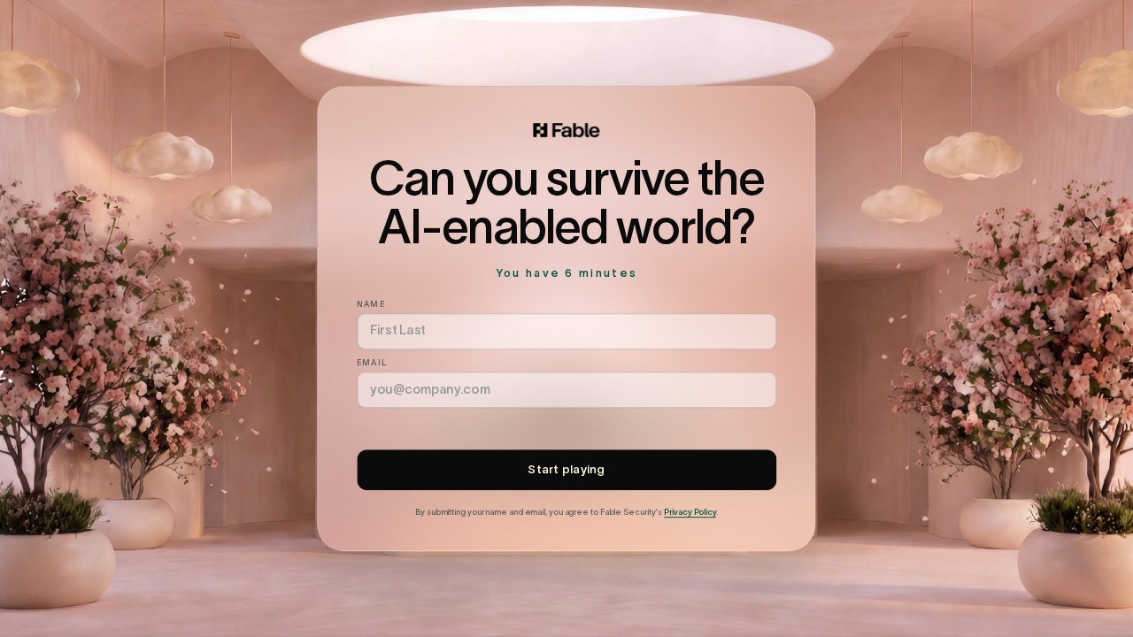 AI Cybersecurity Awareness Game for Cybersecurity Awareness Month screenshot