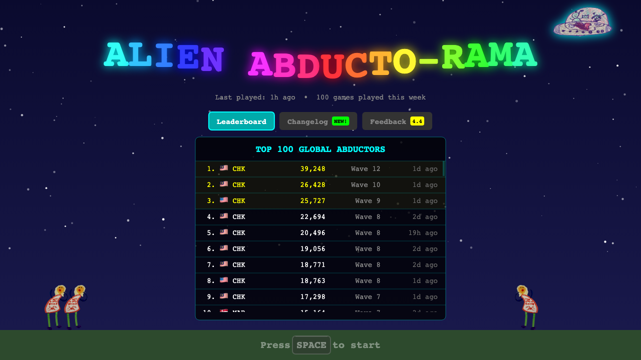 Alien Abducto-rama screenshot
