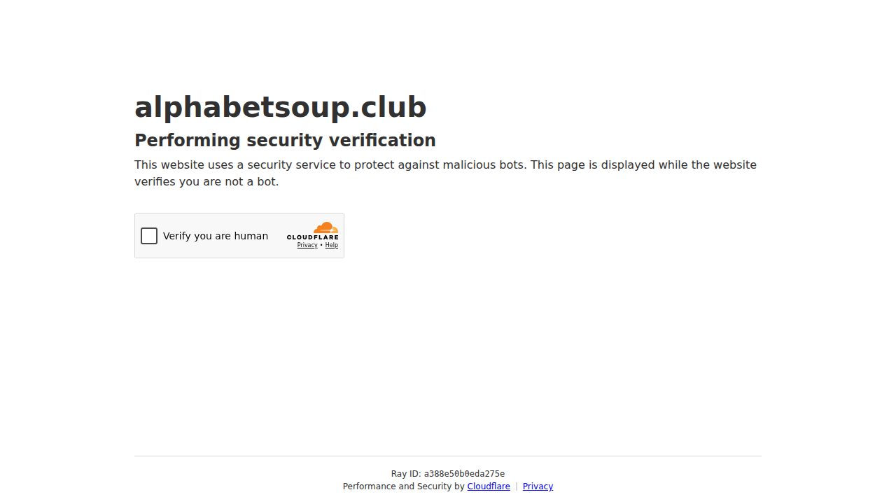 Alphabet Soup screenshot