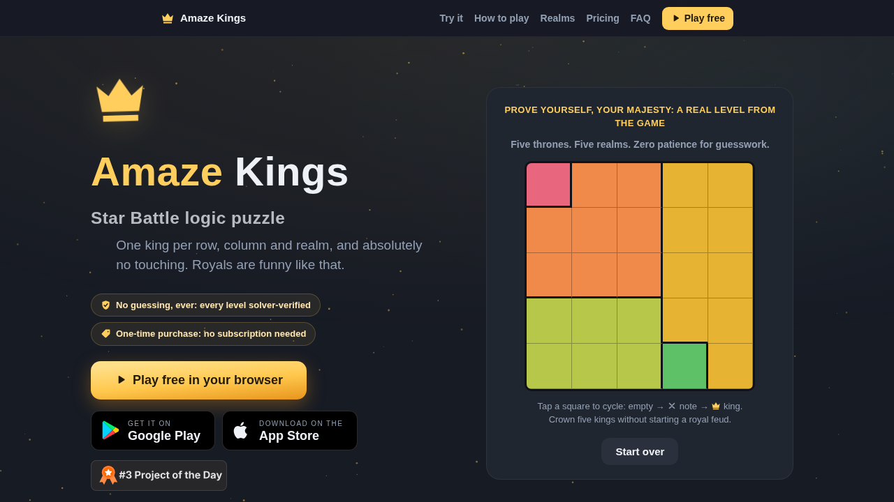 Amaze Kings screenshot