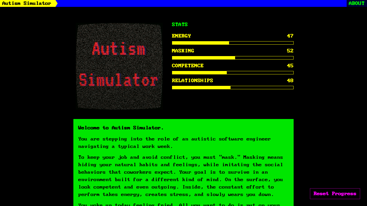 Autism Simulator screenshot