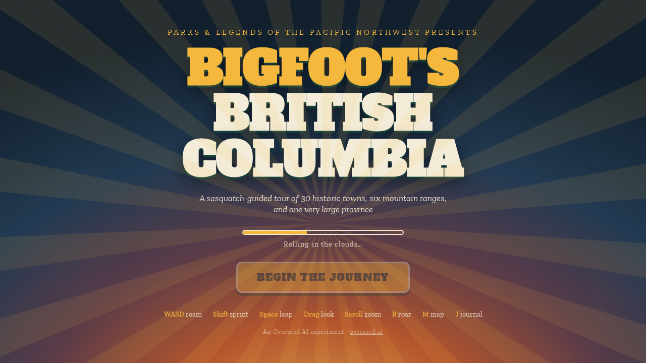 Bigfoot's British Columbia screenshot