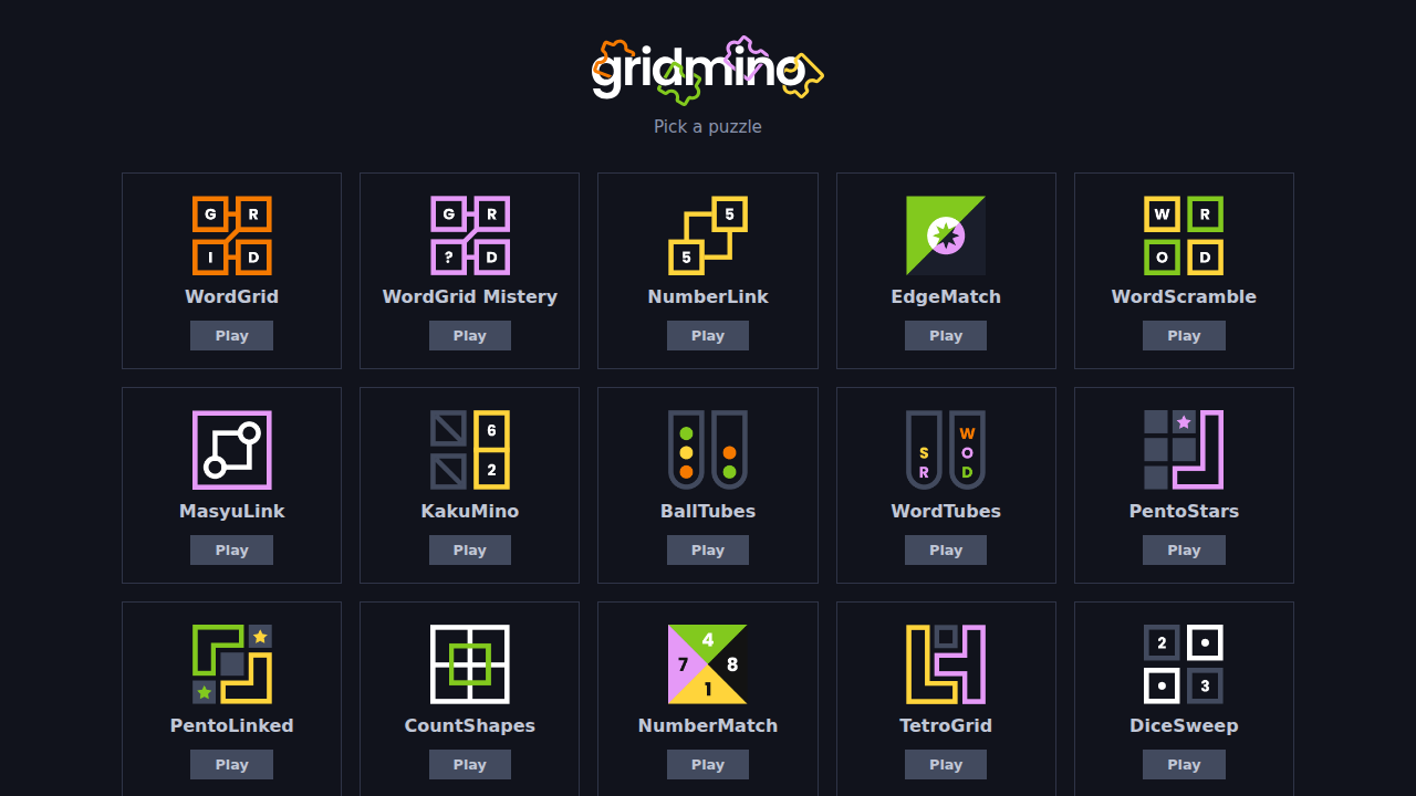 Grid Mino screenshot