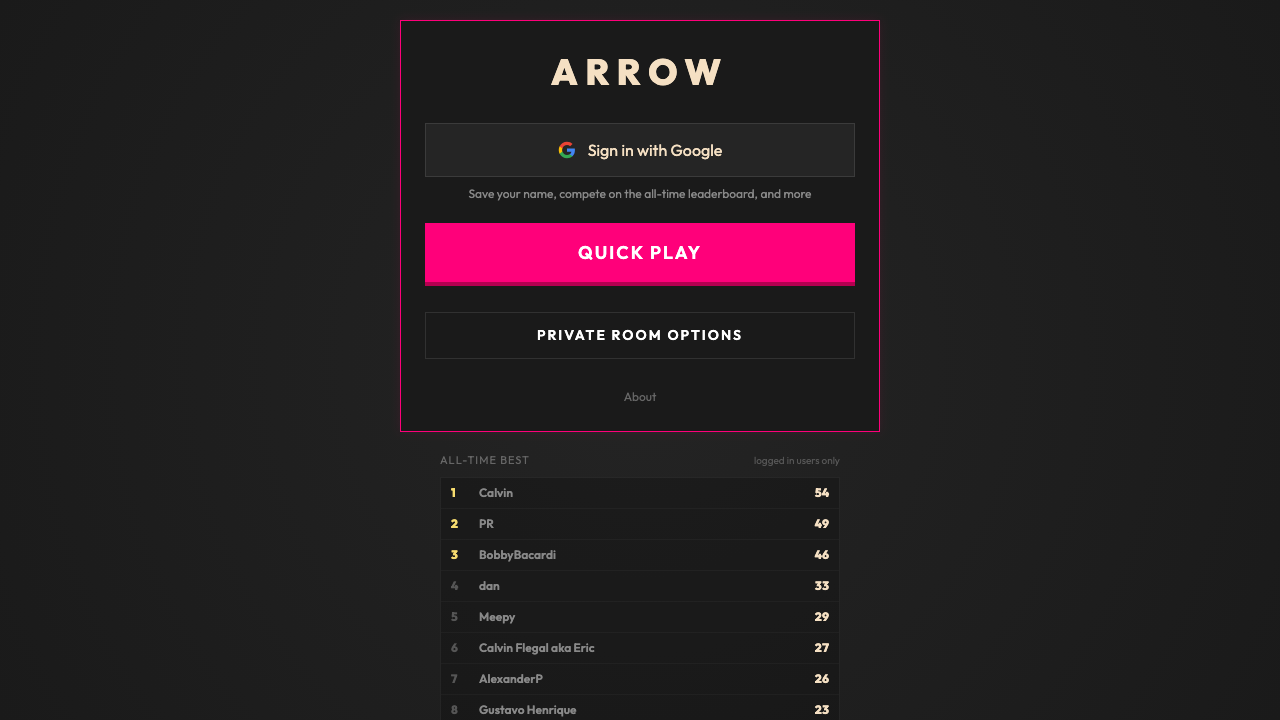 Migo Games: Arrow screenshot