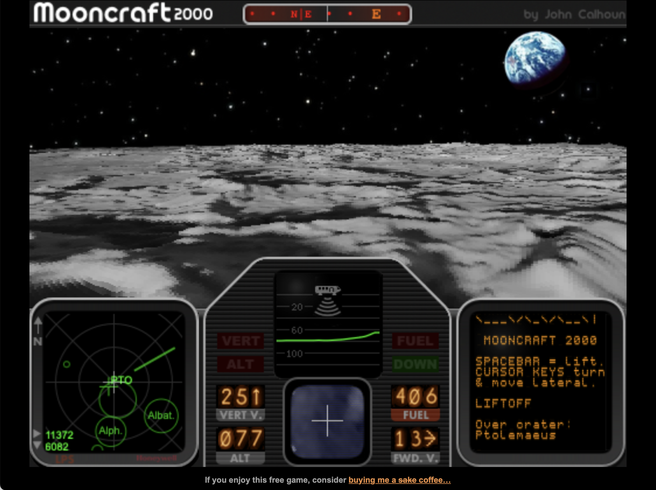 Mooncraft 2000 screenshot