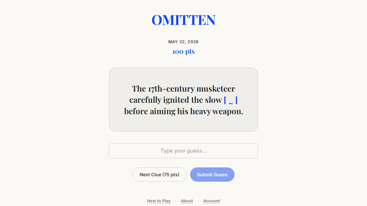 Omitten screenshot