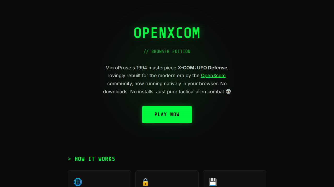 Open X-Com screenshot