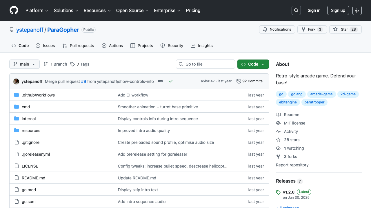 ParaGopher screenshot