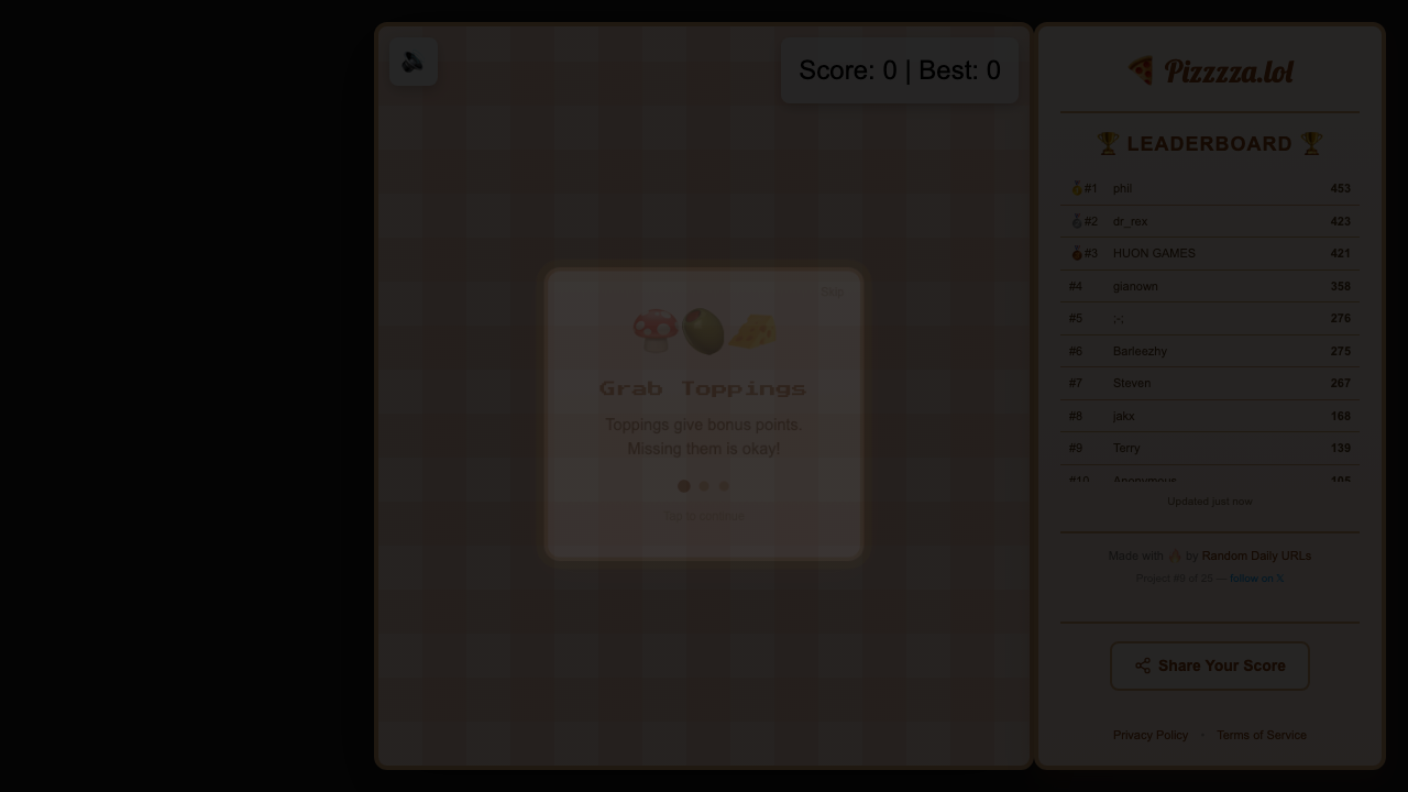 Pizzzza Lol screenshot