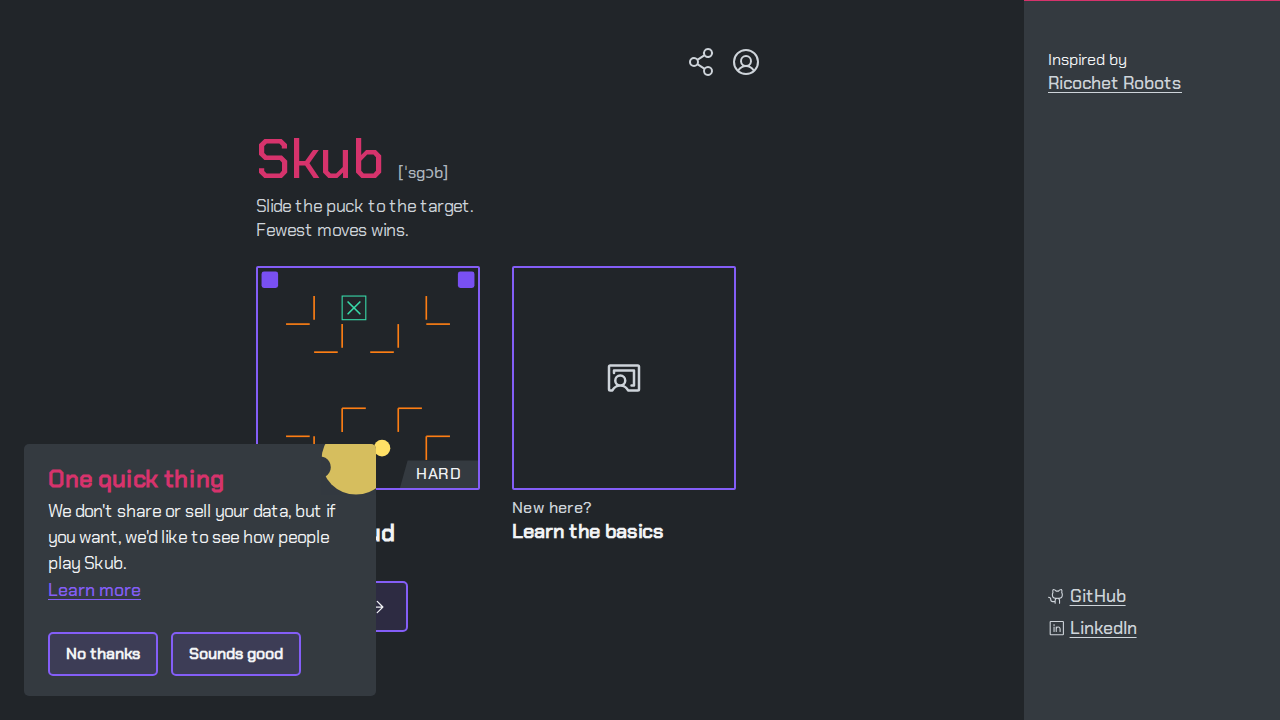 Skub screenshot