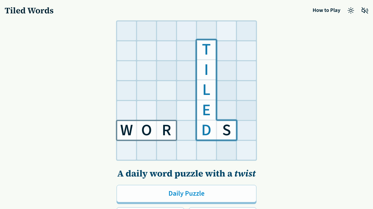 Tiled Words screenshot