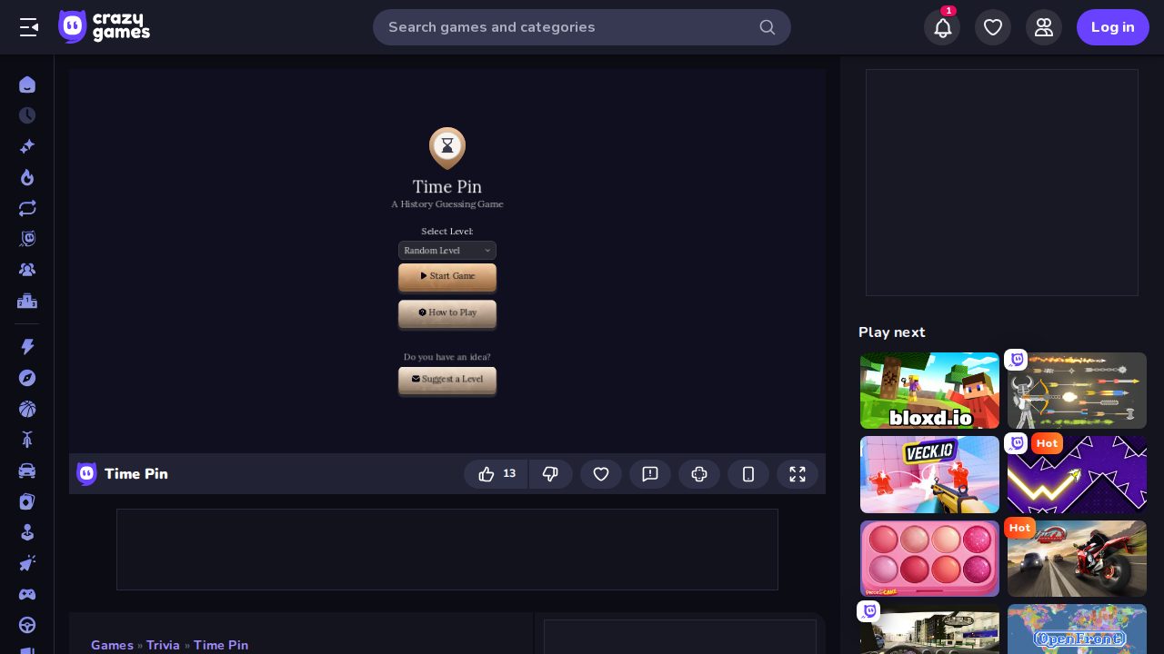 Time Pin screenshot