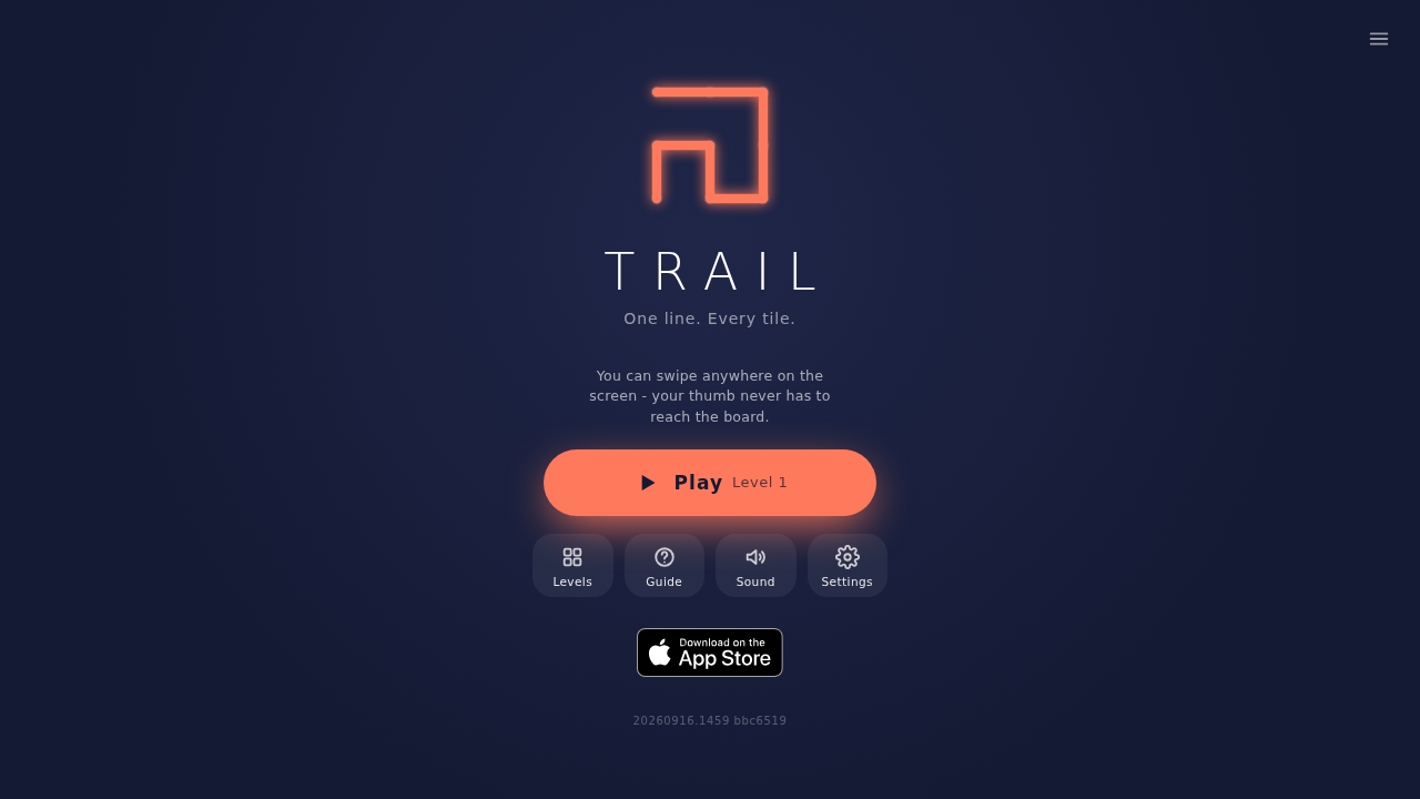 Trail screenshot
