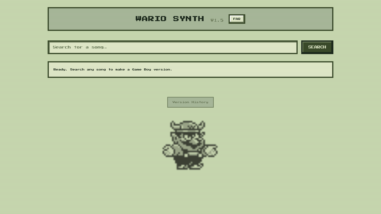 Wario Synth screenshot